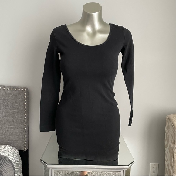 Gentle Fawn black fitted mini dress - Picture 1 of 12